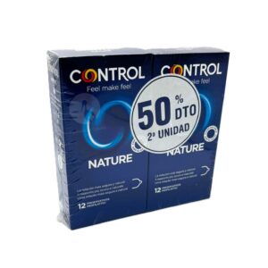 CONTROL NATURE PRESERVATIVOS 24 PRESERVATIVOS PACK MEGAPRECIO