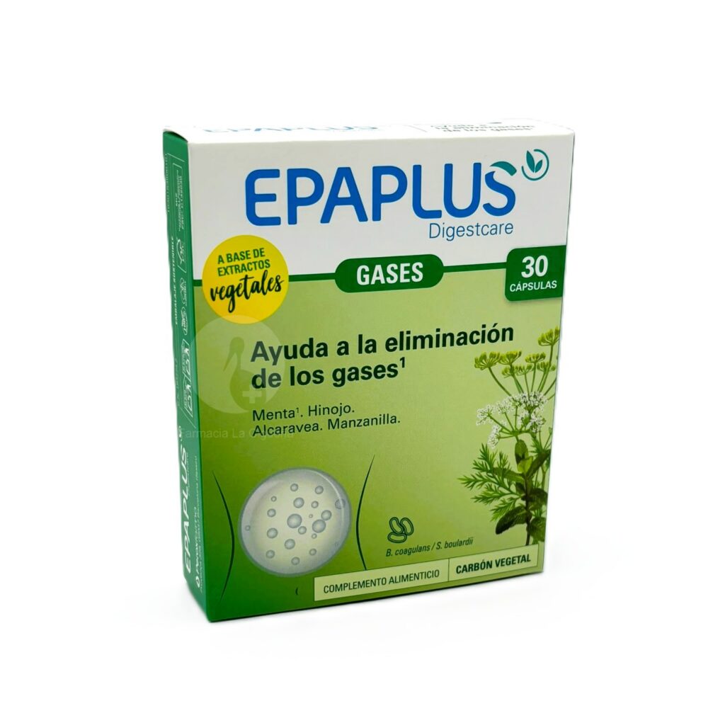EPAPLUS DIGESTCARE GASES 30 CAPSULAS