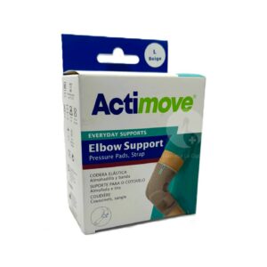 CODERA ELASTICA ACTIMOVE EVERYDAY SUPPORT 1 UNIDAD TALLA L CON ALMOHADILLA Y BANDA
