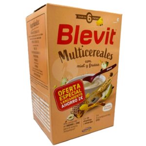 BLEVIT MULTICEREALES CON MIEL Y FRUTAS 1 ENVASE 500 G BLEVIT MULTICEREALES CON MIEL Y FRUTAS 1 ENVASE 500 G