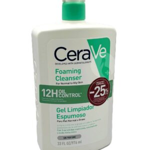 CERAVE GEL LIMPIADOR ESPUMOSO 976ML PRECIO ESPECIAL -25% CERAVE GEL LIMPIADOR ESPUMOSO 976ML PRECIO ESPECIAL -25%