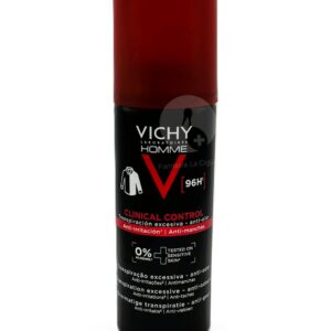 VYCHY DESODORANTE CLINICAL CONTROL 96H HOMME ANTITRANSPIRANTE SPRAY 1 ENVASE 100 ML