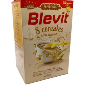 BLEVIT SUPERFIBRA 8 CEREALES Y CACAO 1 ENVASE 500 G BLEVIT SUPERFIBRA 8 CEREALES Y CACAO 1 ENVASE 500 G